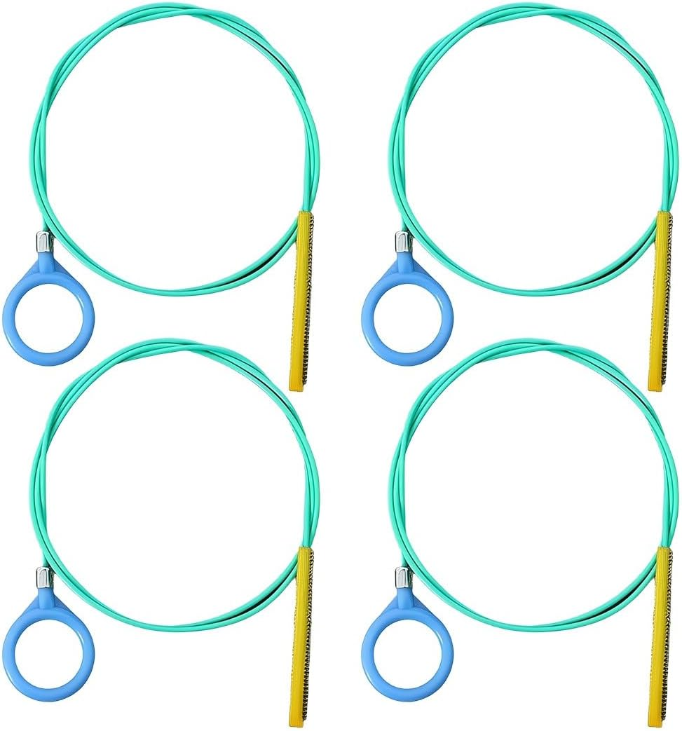 JYNXOR Spiral Drain Cleaner, Pack of 4 Pipe Cleaning Spirals, 90 Cm Drain Cleaner and Hair Catcher, for Bathtub, Sewerage, Sink, Kitchen, Bathroom image number 3