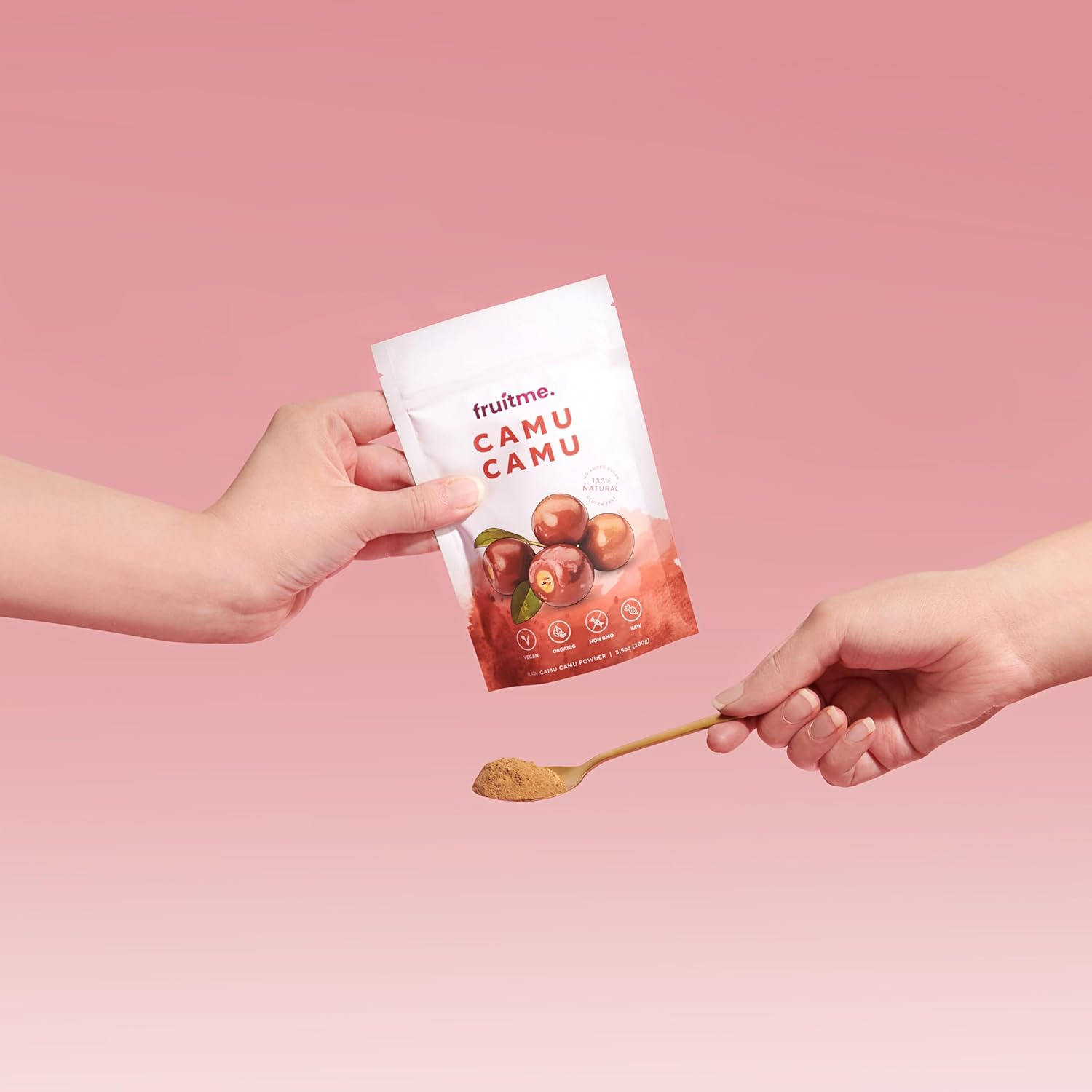 Raw Certified Organic Camu Camu Powder Freeze-Dried 100G - Vitamin C Rich Superfood - Highest Vitamin C Superfruit - a Natural Peruvian Berry by Fruitme image number 3