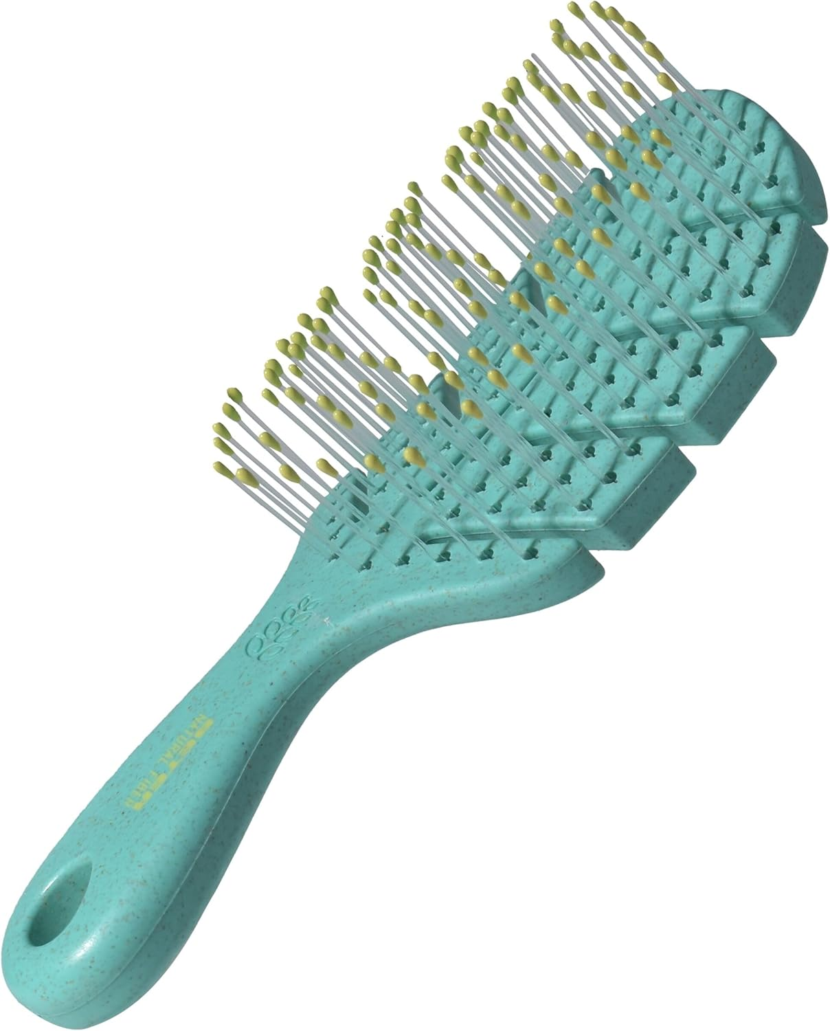 Beter - Pack Detangling Brush Natural Fibre Large and Mini, Detangling Brush and Anti-Pull Brush, Sustainable and Vegan Materials, Spikes image number 2