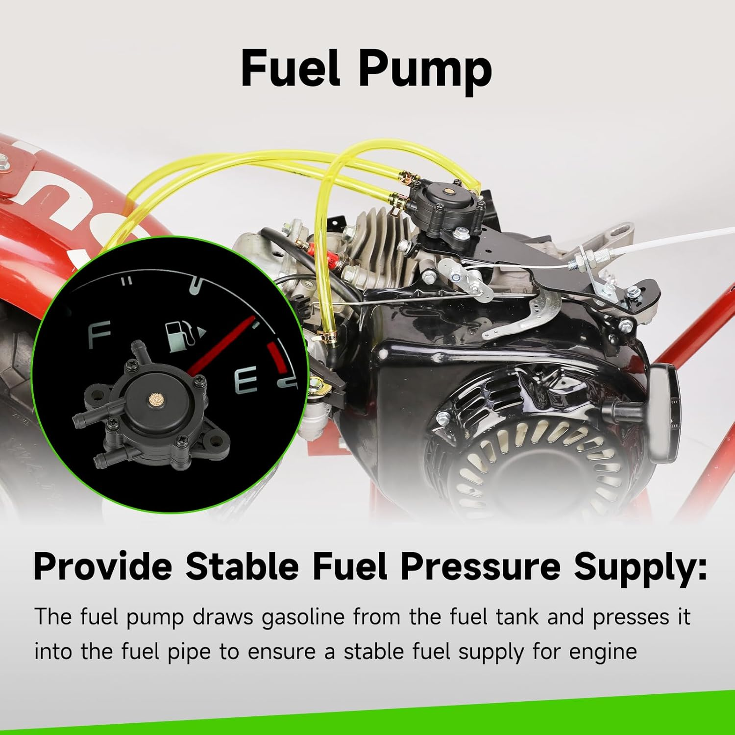 212Cc Engine Motor Mount Top Throttle Plate Kit Compatible with Predator 196Cc 224Cc Hemi Ghost Small Clone Engine GX160 GX200 Coleman CT200U BT200X CT200U-EX KT196 Mini Bike Go Kart Parts image number 3