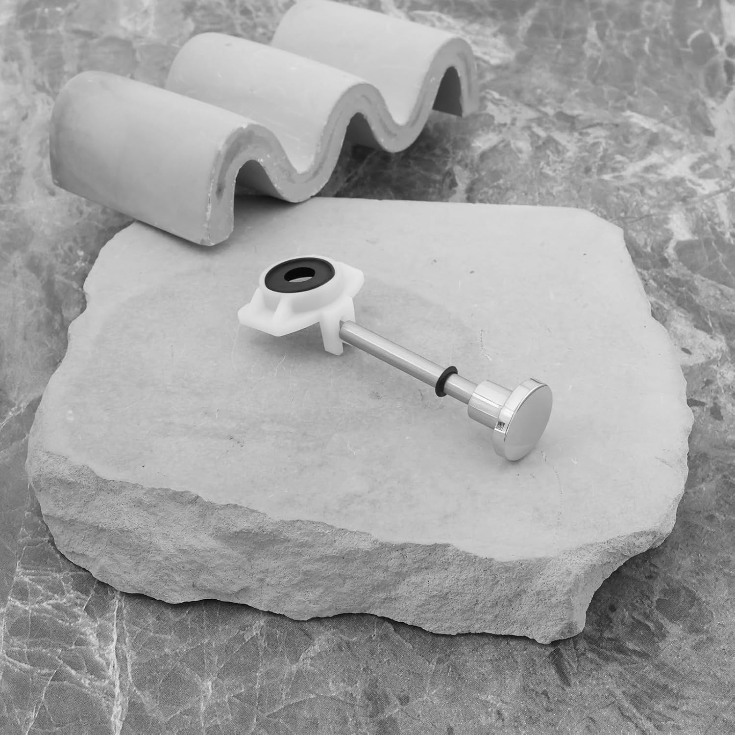 OTOTEC 2Pcs TUB Diverter SPOUT Repair KIT M5 for Bathroom Bathtub Leaking Faucet Bathtub Diverter Nozzle, Chrome image number 6