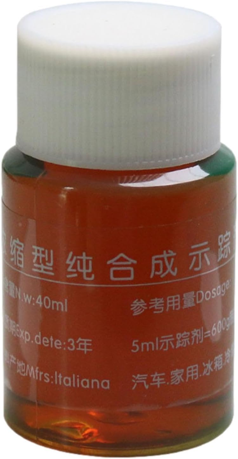 AC Leak Detector, 40Ml Fluorescent Leak Detector | Effective for Engine Coolant Dyes, Oil Spills, Automotive Hoses, Air Conditioners, Water Pumps image number 4