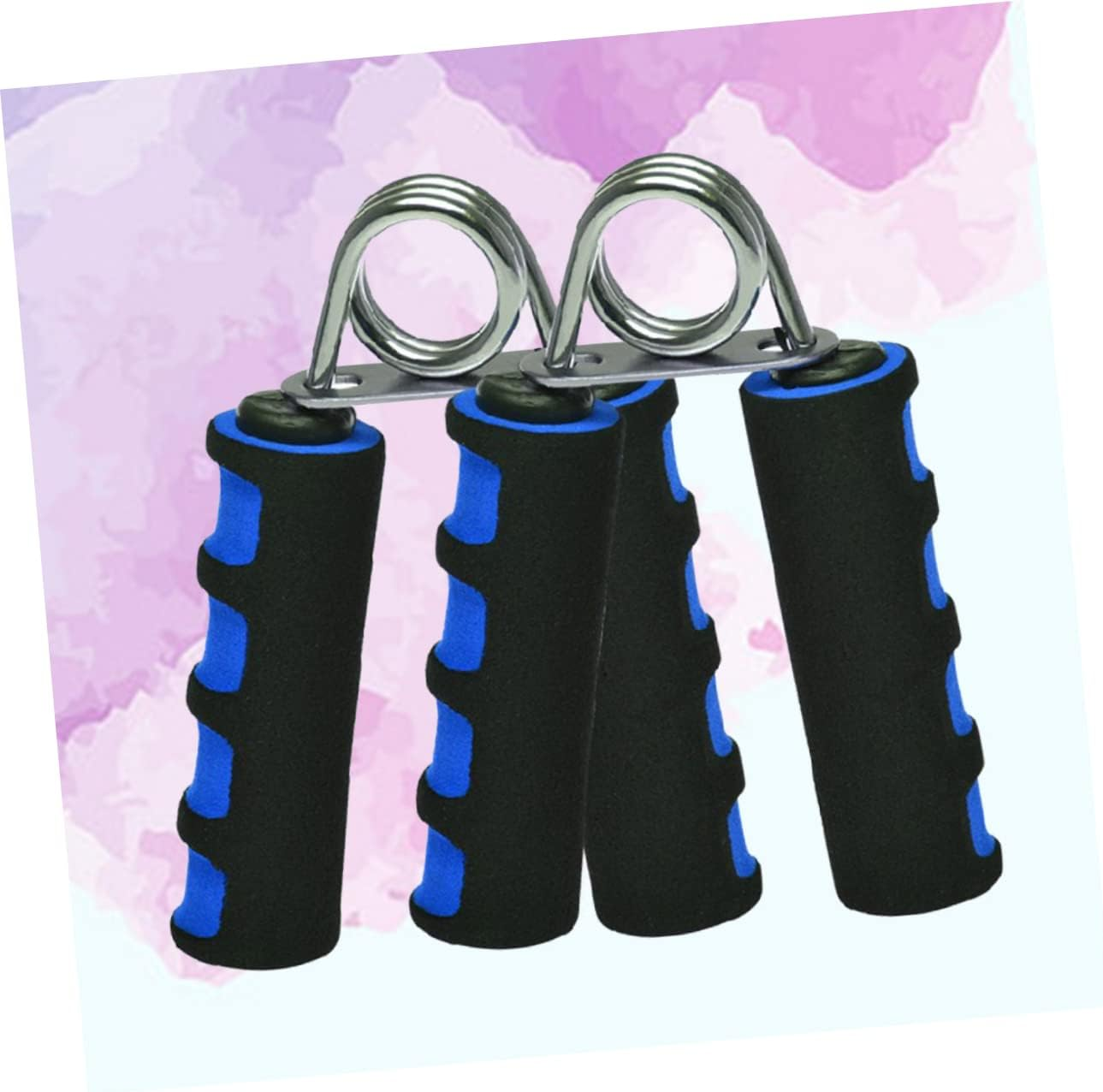 Toddmomy 2Pcs Pair Hand Grip Steel Grippers Forearm Wrist Heavy Strength Exercise Hand Grippers for Men for Gym Workouts and Arm Exercise image number 5