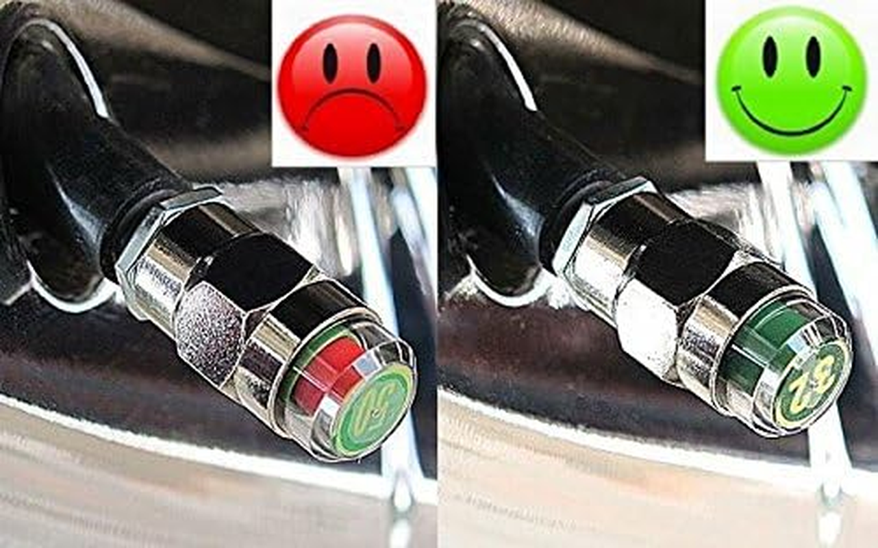 26-80Psi TPMS Tire Pressure Monitor Valve Stem Cap Tyre Sensor Indicator 36 PSI image number 2