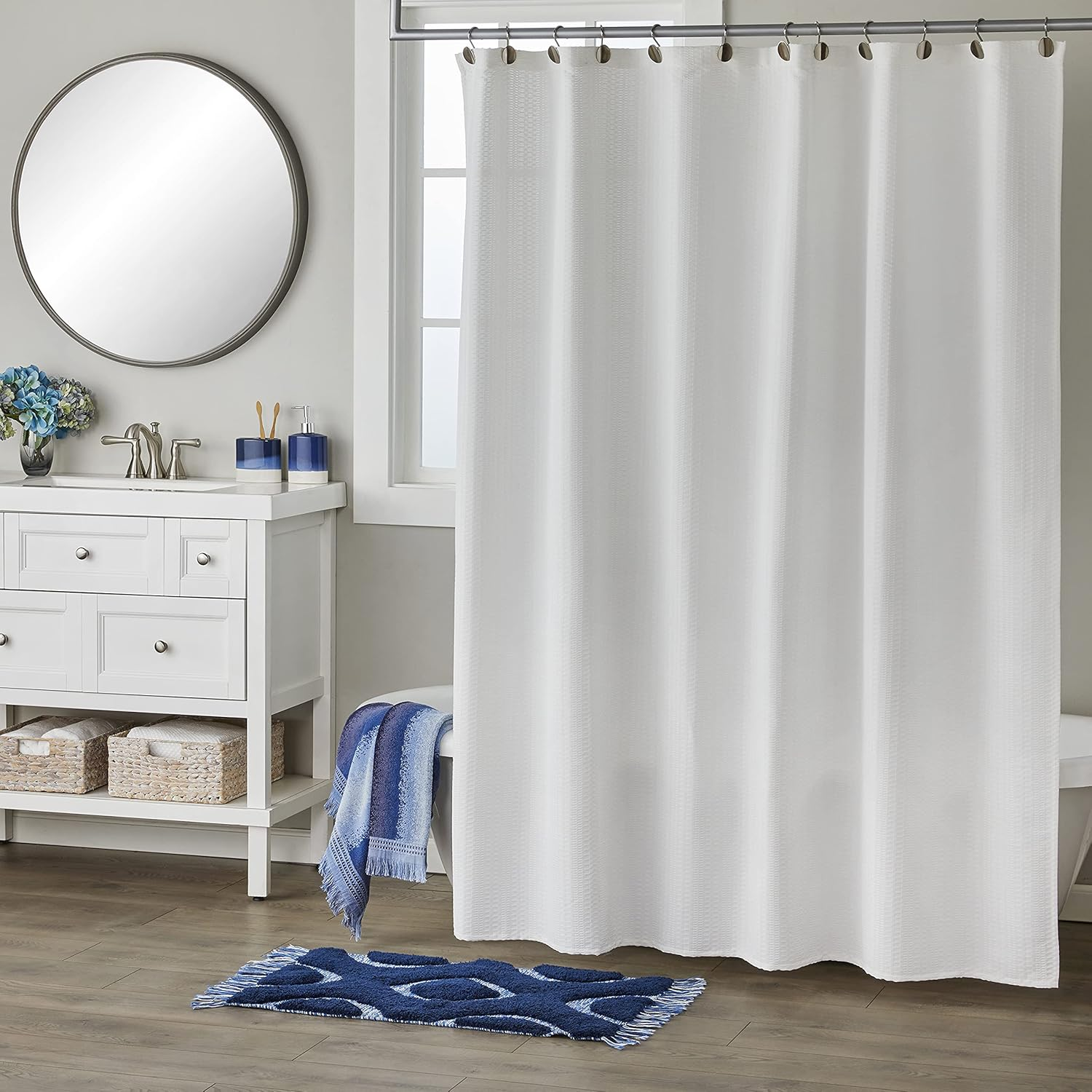 SKL Home by Saturday Knight Ltd. Alanya Lotion Dispenser, Blue image number 1