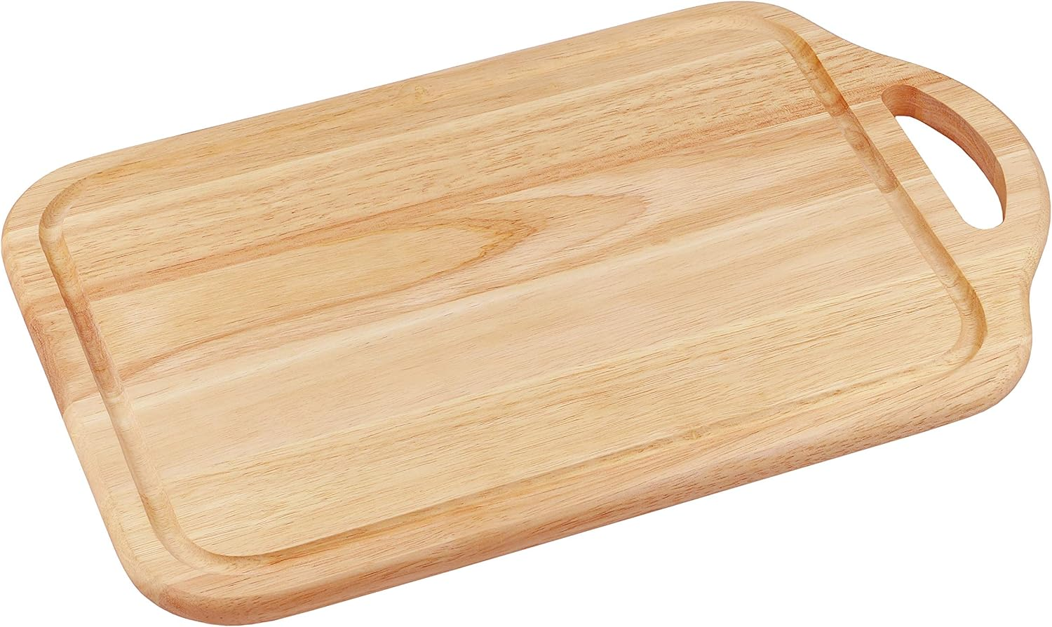Pearl Metal C-9138 Cooking Cutting Board, Rubber Wood, Medium Size, Cutting Board, Style Plate
