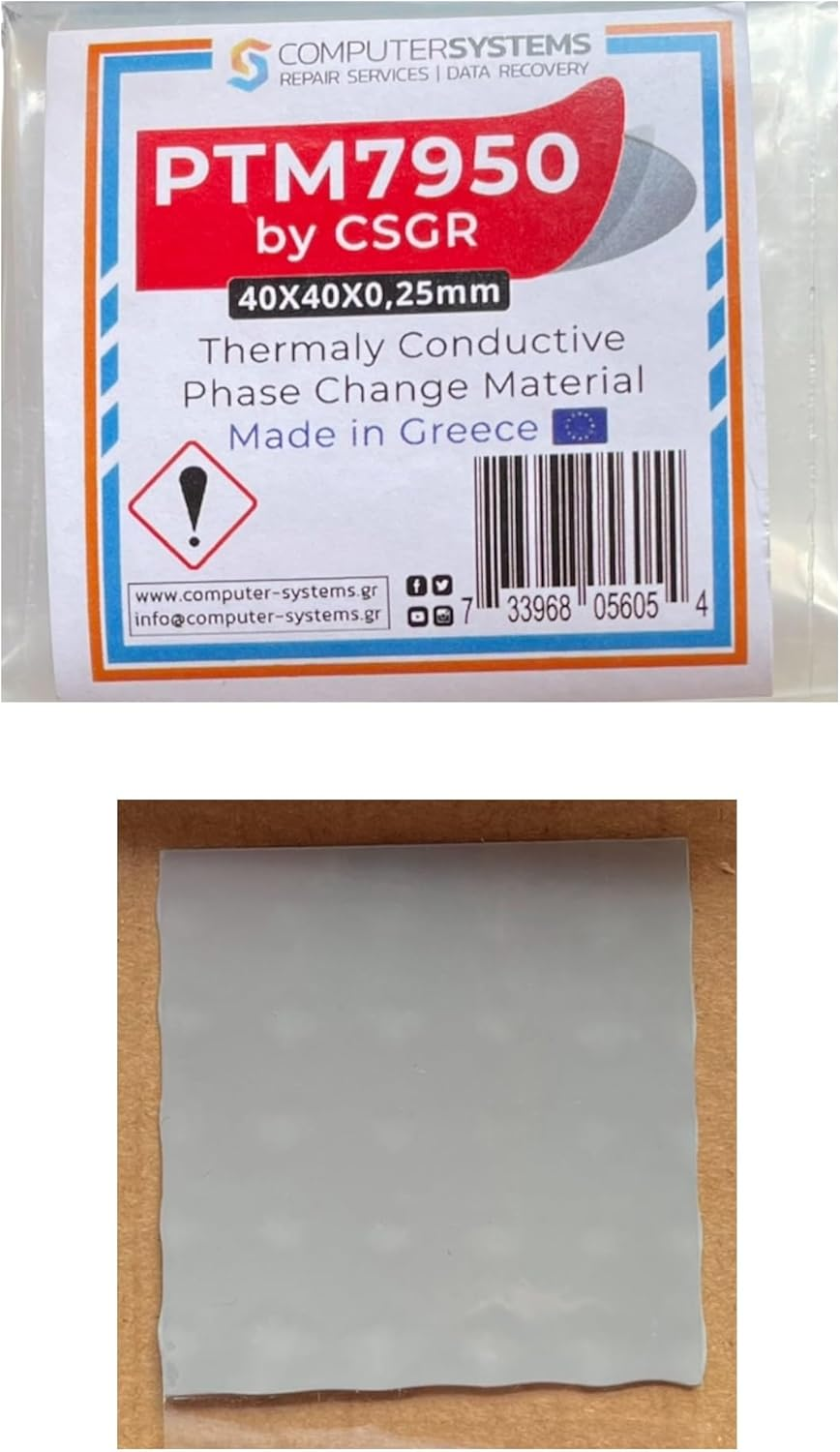 PTM7950 by CSGR & UPSIREN U6 PRO 20G Set &ndash; Ultimate Thermal Management for High-Performance Systems