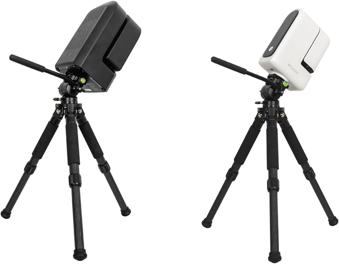 ZWO Seestar Tripod Head TH10 EQ Wedge for Seestar Smart Telescope, Fluid Tripod Head for Equatorial Mode, 360&deg; Pan & &plusmn;90&deg; Tilt, Compatible with DSLR, Mirrorless & Video Cameras image number 6