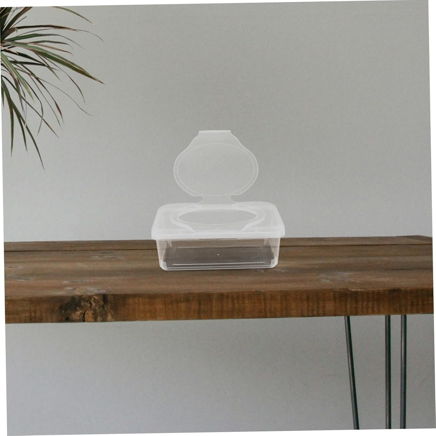 2Pcs Facial Tissue Box Refillable Wipes Dispenser Travel Car Bathroom Adhesive Organizer image number 1