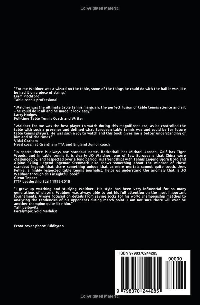 Jan-Ove Waldner: When the Feeling Decides: 2022'S Updated Version