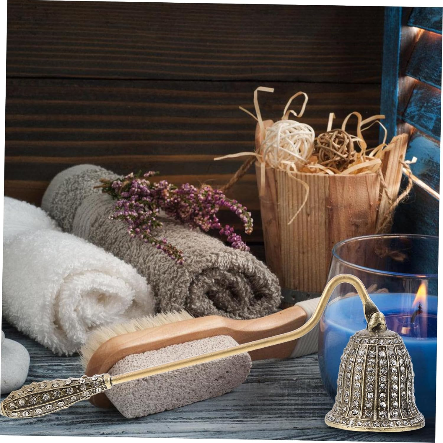 Happyyami Wick Fire Extinguisher Vintage Candle Extinguisher Snuffer Flame Extinguishing Tool for Aromatherapy Candles image number 5