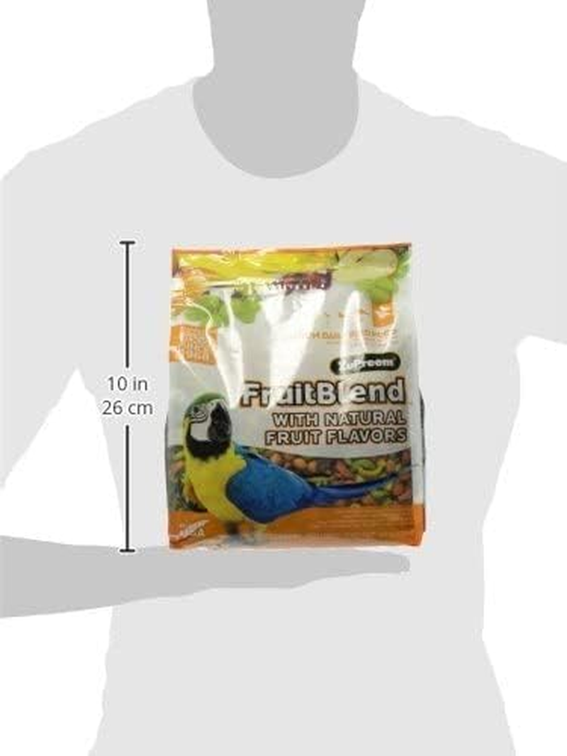 Zupreem Fruit Blend Diet for Large Birds, 3.5-Pound image number 4