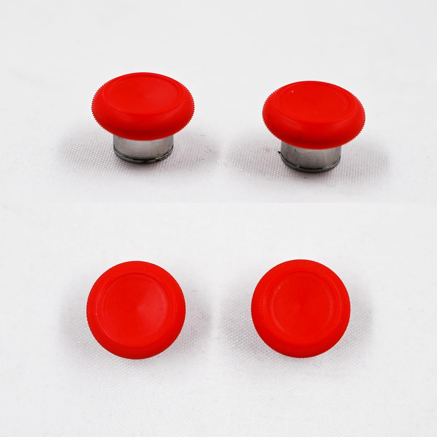 2 in 1 Metal Thumbsticks Replacement for Elite Series 2 Core Controllers, Elite Series 2 Controller Replacement Thumbsticks, Thumbsticks for Xbox Elite Series 2 Controllers (Red) image number 2