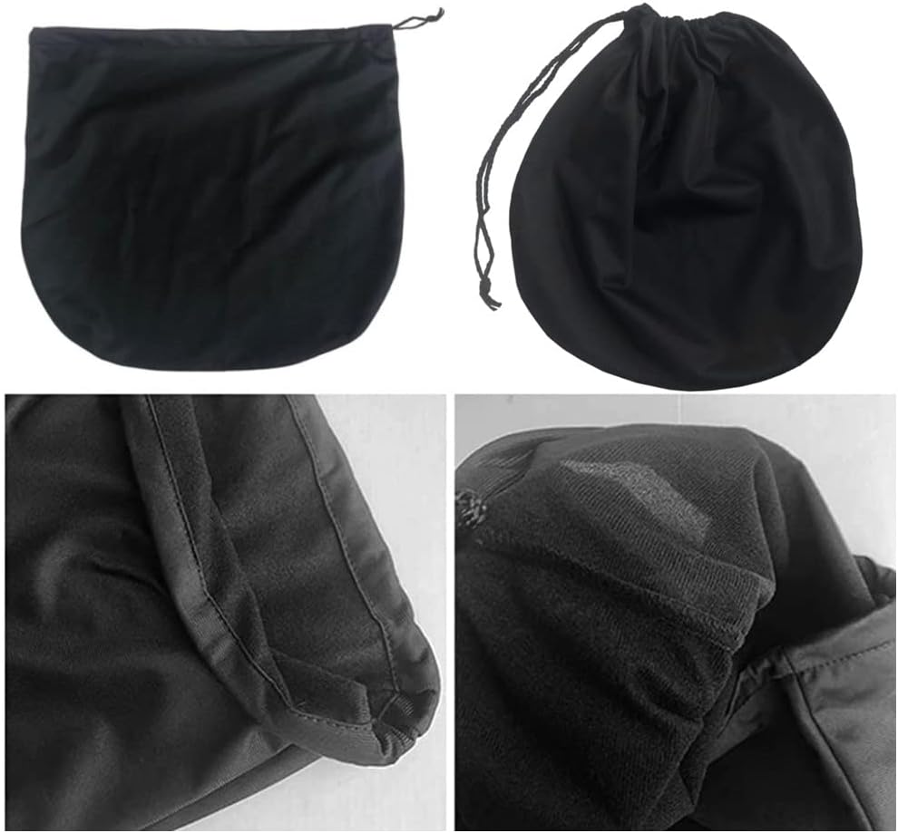 Naisfei Helmet Bag Motorcycle Helmet Bag with Drawstring, Motorcycle Helmet Backpack, Waterproof, Universal Portable Sports Bag for Motorcycle Helmet, Bicycle Helmets, Basketball, Ski Helmets, With image number 6