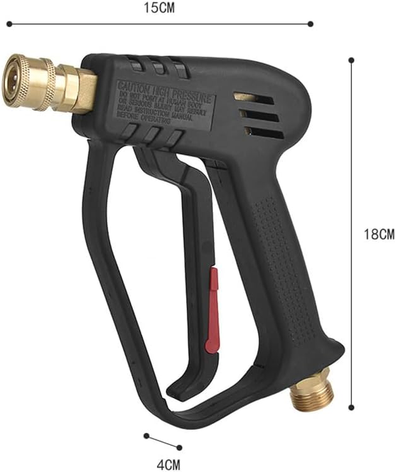 4000 PSI Pressure Washer with 5 Quick Connect Nozzles, High Pressure Washer, 1/4" Quick Connect, Fast Trigger Wash Handle for Car Washing, Cleaning, Home, Driveway, Patio, Durable Power Washer (1) image number 2