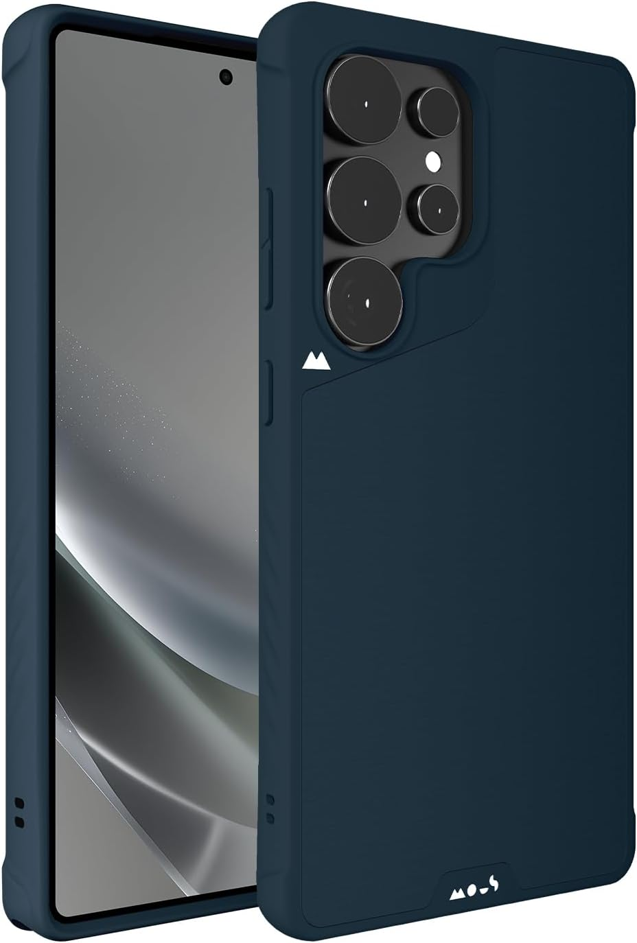 Mous for Samsung Galaxy S25 Ultra Case Magsafe Compatible - Limitless 6.0 - Navy Blue - Protective Shockproof Phone Cover