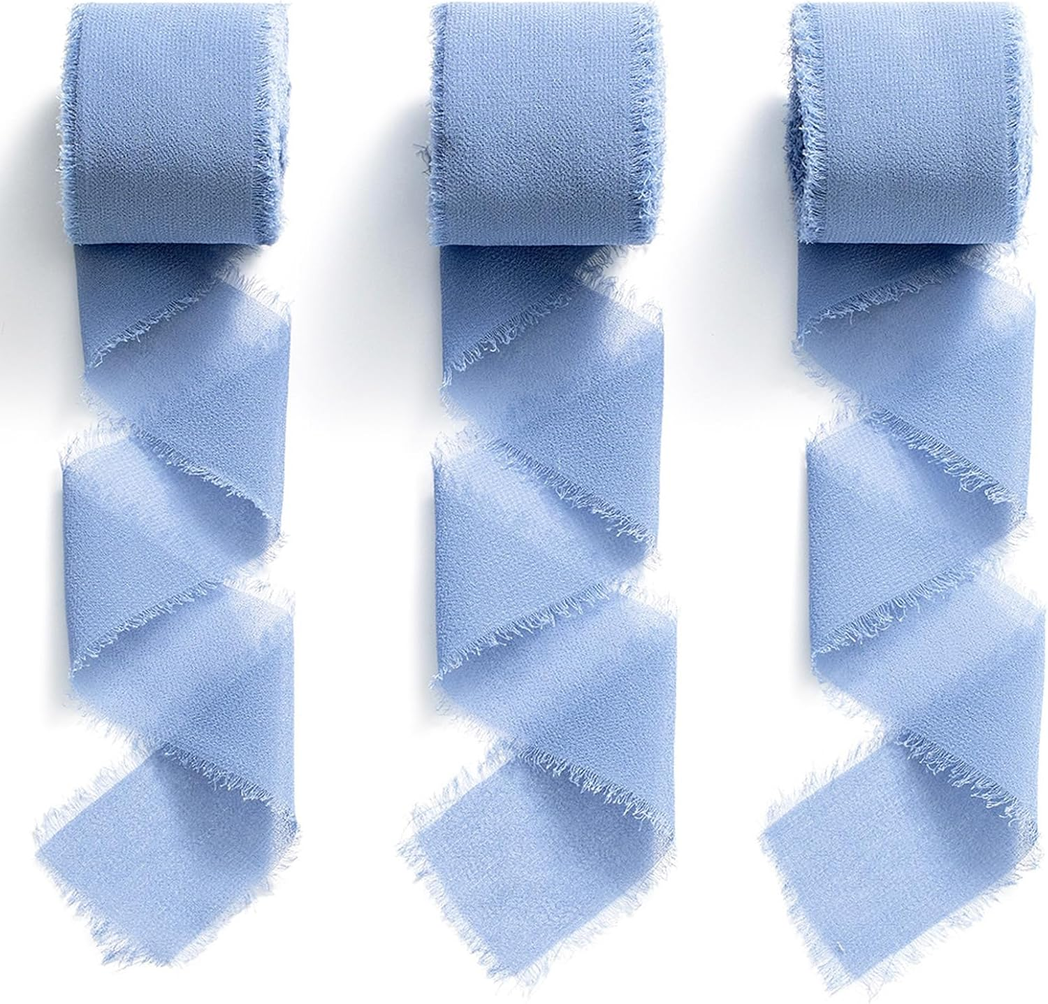 Chiffon Ribbon Decoration Handmade Wide Ribbon for Gift Wrapping for Wedding Birthday Valentine'S Day Party Decoration and Crafts DIY Projects,1.5 Inch X 7 Yd,Terracotta