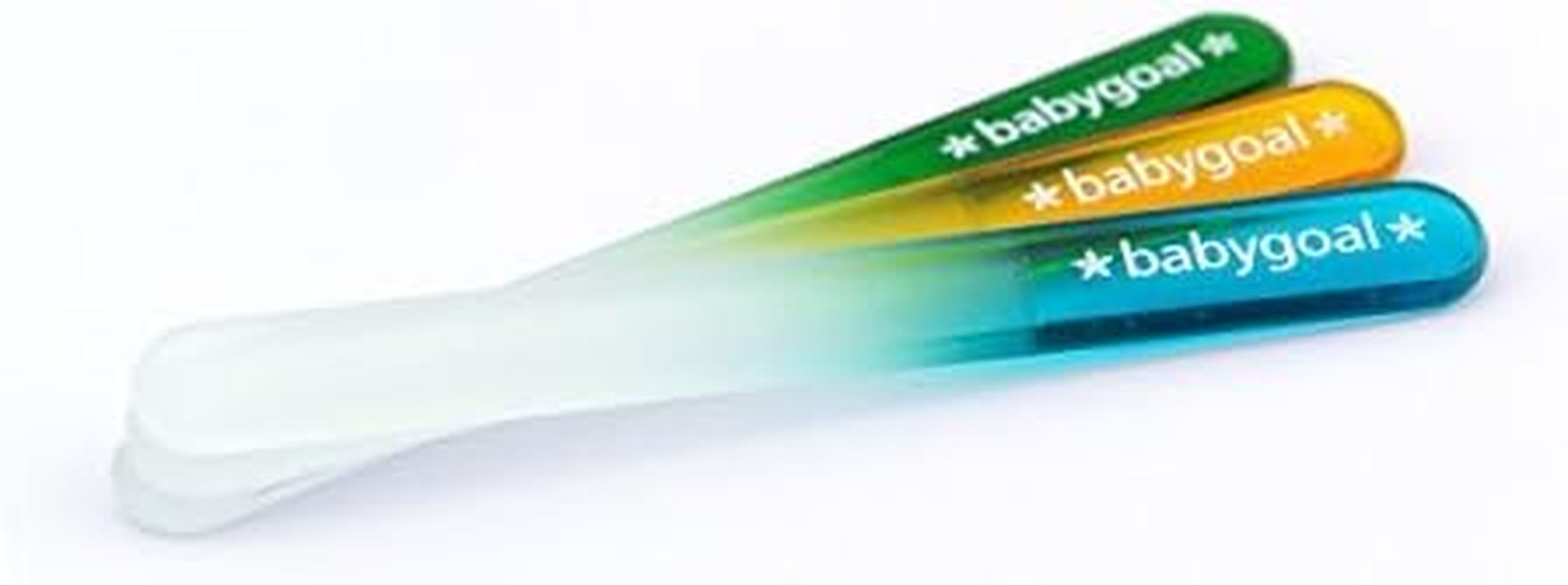 Babygoal Baby Nail Files 3 Pack,Newborn Nail Files with a Pouch,Genuine Czech Float Glass, Gift for Newborns,Toddlers,Infant, Babies &Young Children 3NF02 - 3Nf01-Us image number 3