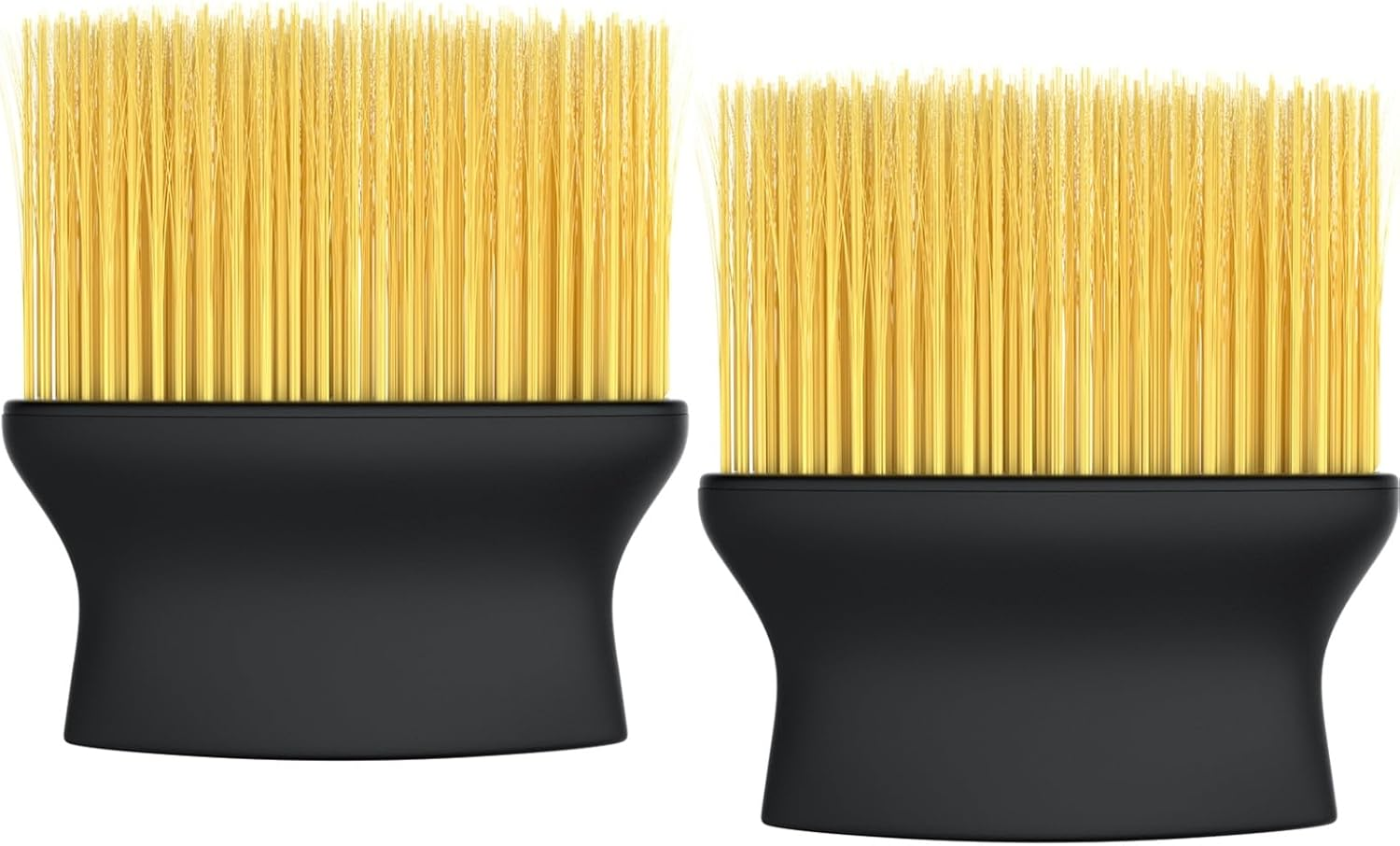 2 PCS Car Interior Dusting Brush, Car Cleaning Brush Beauty Brush, Soft Bristle Detail Brush Dusting Tool for Car Dashboard, Air Conditioning Vents Etc., Anti-Scratch Crevice Brush,Yellow