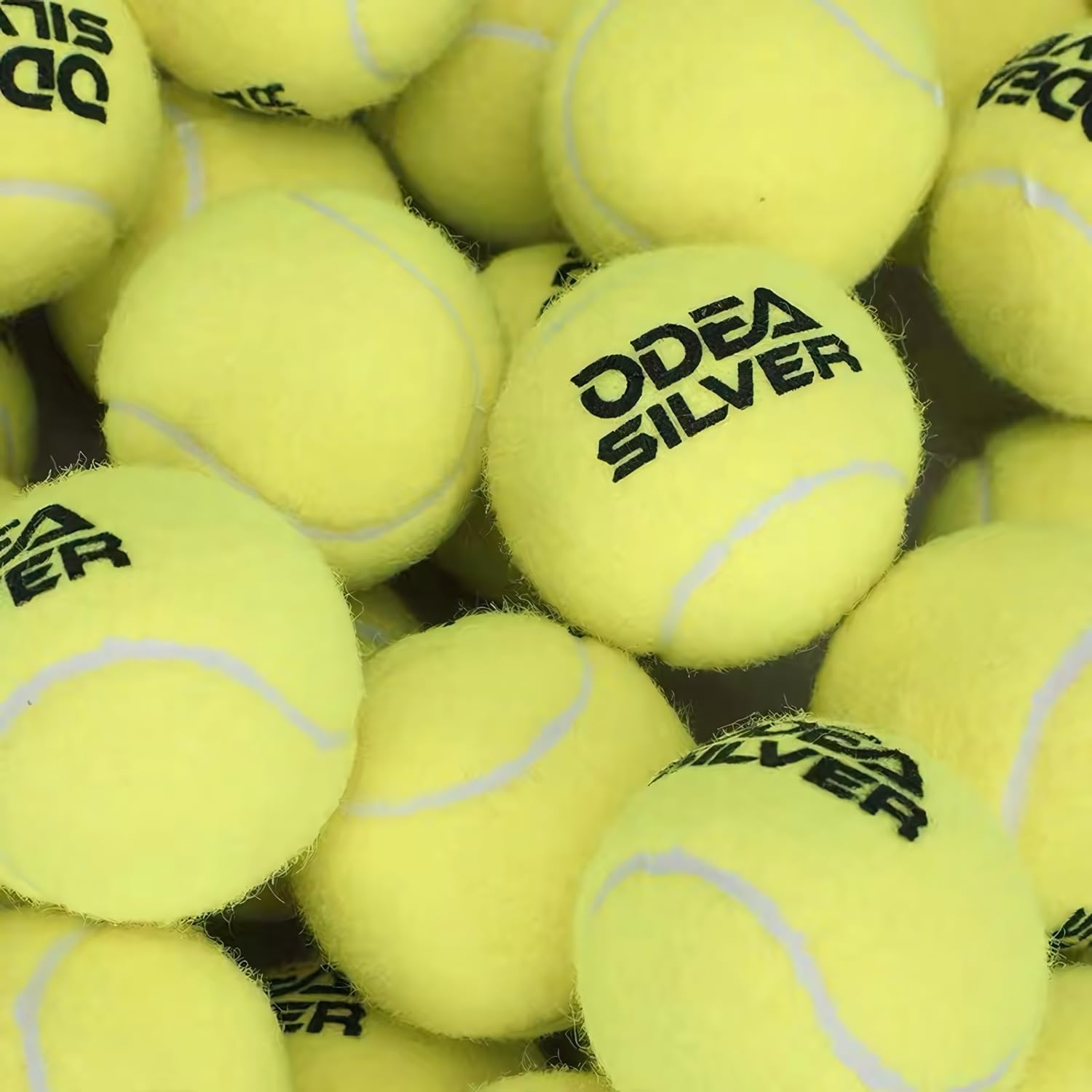 Odea Silver Training Tennis Balls,Good Bounce and Wear-Resistant,Suitable for Advanced Players and Club Training,Ittf Approved image number 6