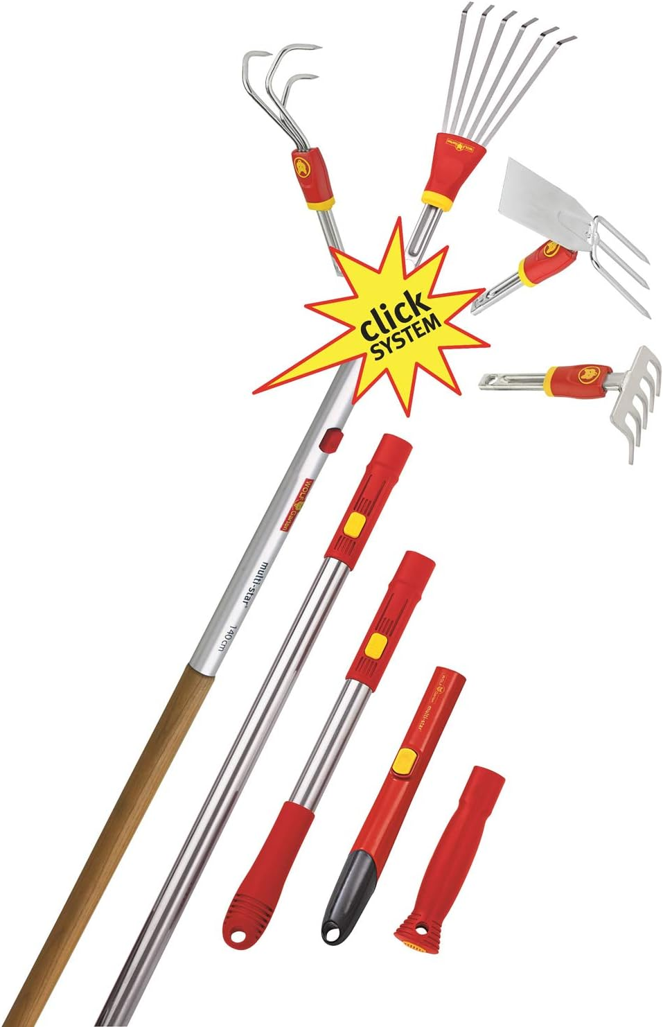 WOLF Garten Wolf-Garten Multi-Star Landing Net WK-M Garden Tool Red 30 X 30 Cm image number 6