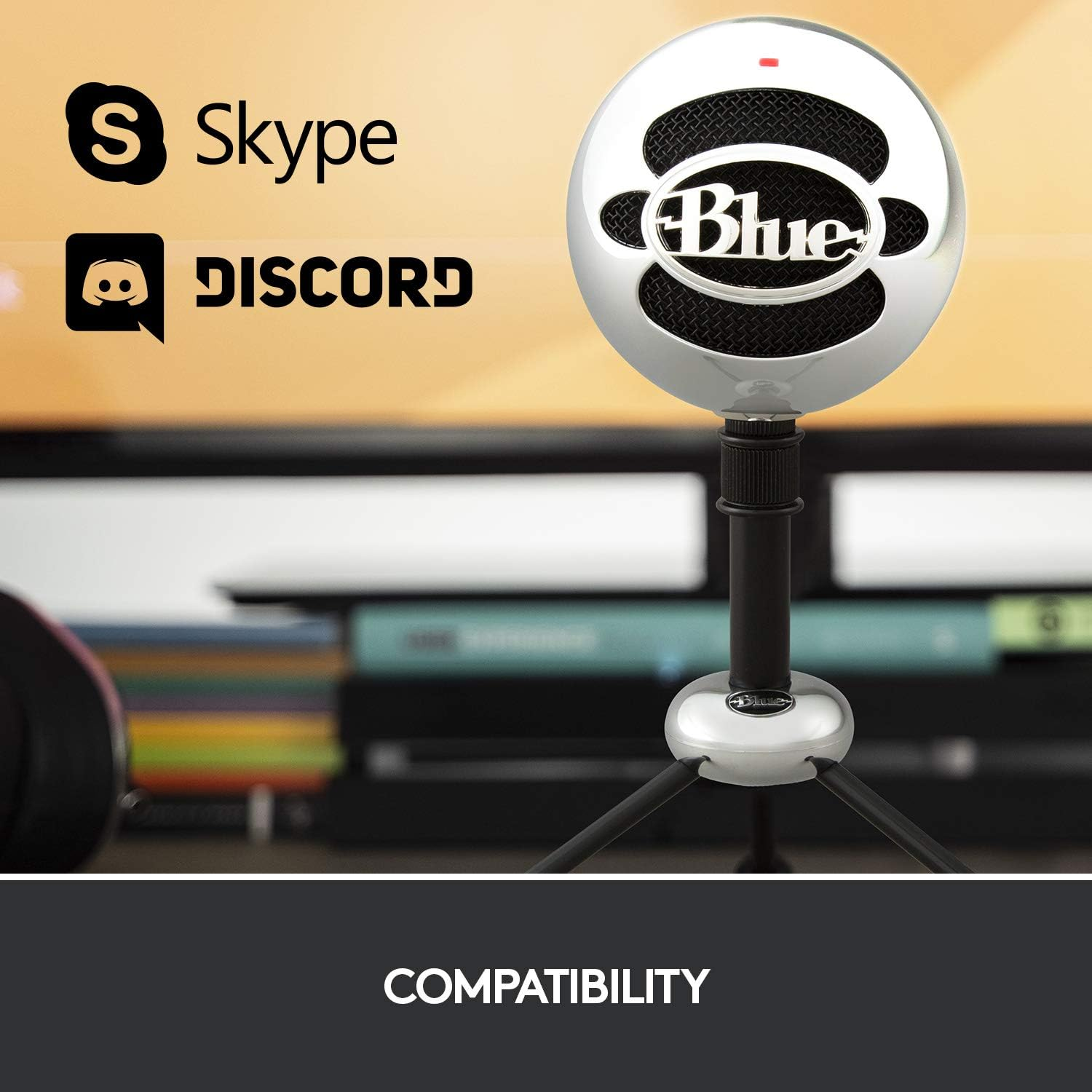 Blue Microphones Snowball USB Microphone (Brushed Aluminum) image number 4