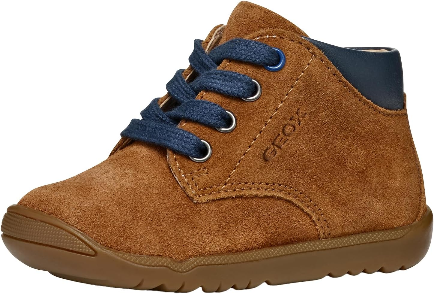 Geox Baby Boy'S B Macchia First Steps, Coffee, 6 UK Child image number 6