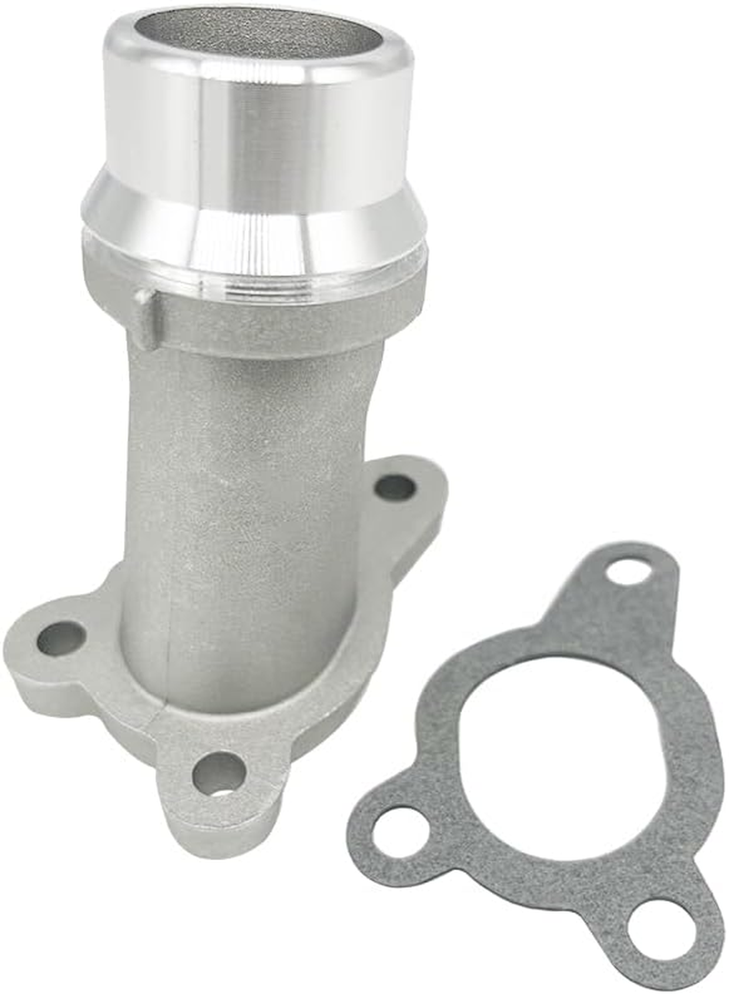 11118511205 Aluminum Engine Coolant Water Pipe Connector Compatible with BMW 1 2 3 4 5 6 7 Series X1 X2 X3 X4 X5 | Compatible with MINI F55 F56 2013-2019 | Replaces Plastic OE Coolant Flange image number 2