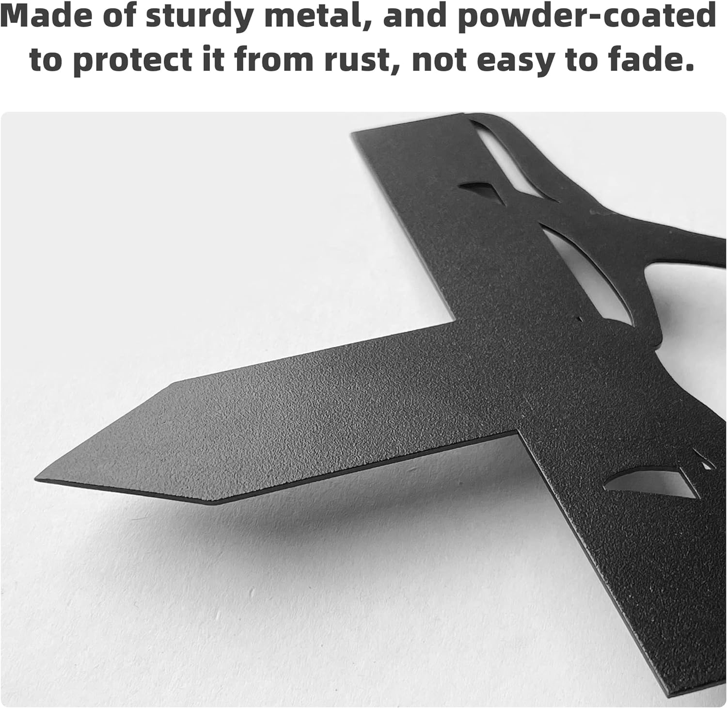 KOLYMAX 3 PCS Metal Chicken Yard Art Garden Decorative Stake Hollow Out Animals Silhouette Statue Decor, Chickens Family Silhouette Sets for Pathway, Floor, Garden, Lawn, Outdoor Decoration