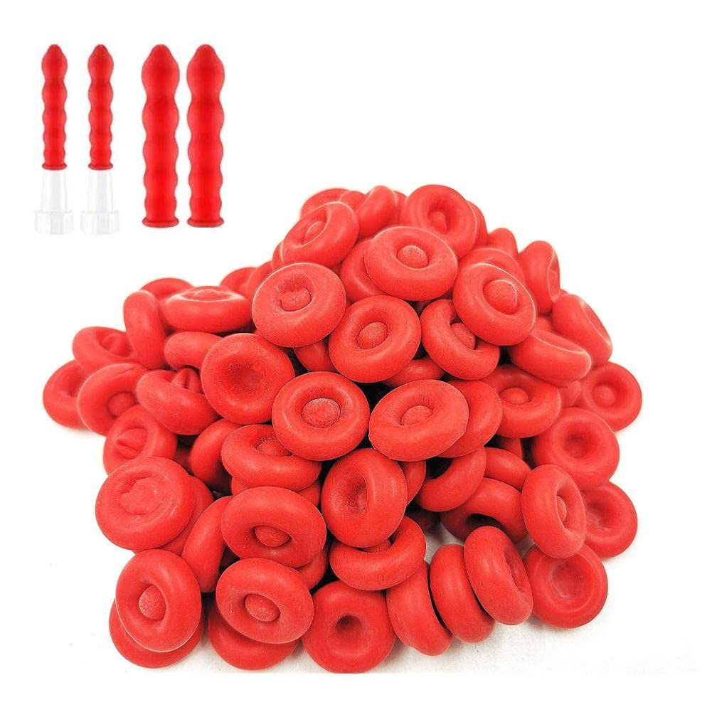 Caulk Caps Sealer Nozzle Protective Cover Red for Sealing and Preserving Open Caulking Tube image number 5