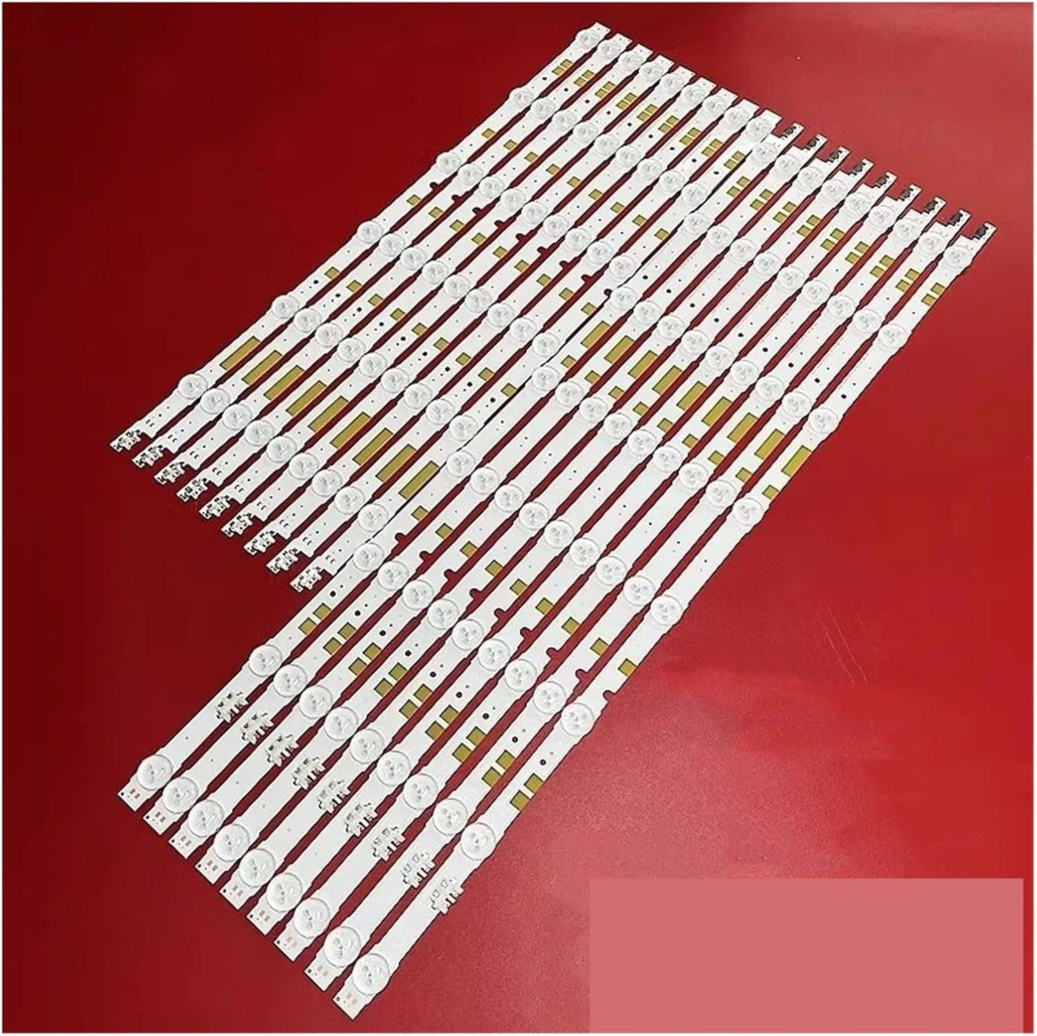 18Pcs LED Backlight Strip for V5DR_550SCA 550SCB_R0 UA55JS7200J UE55JU6870U UE55JU6800KXZF UE55JU6872U UN55JS700DF 55JU6800 image number 1