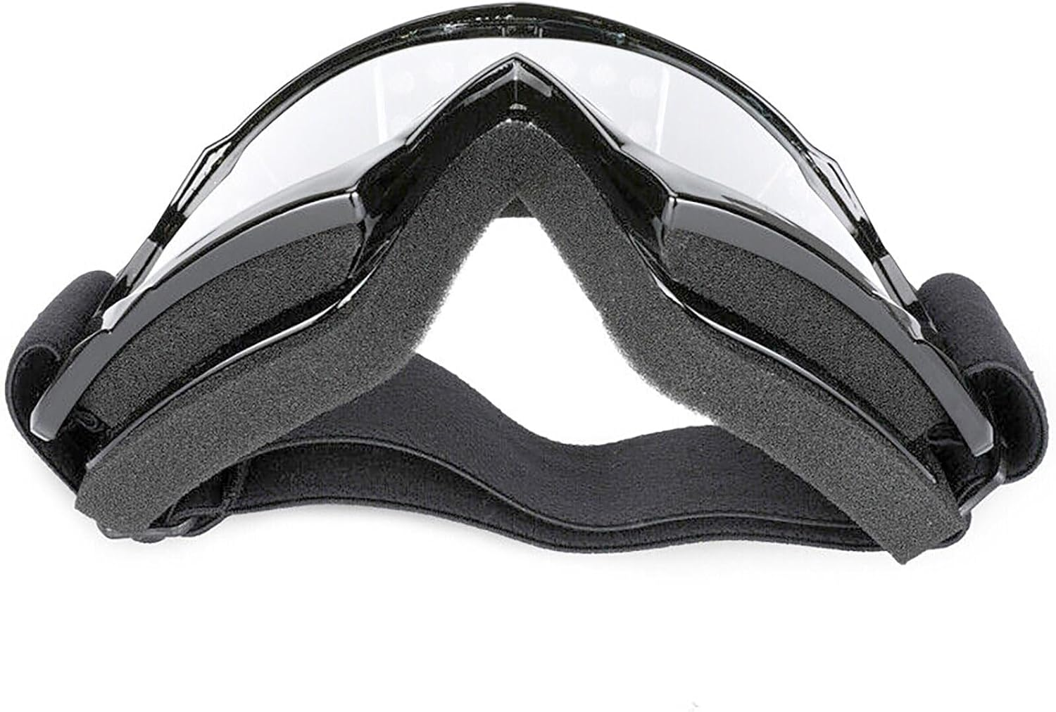 TDR Outdoor Sports Snowboard anti Fog Protective Glasses Snow Ski MX Black Goggles Adjustable Strap for Motorcycle/Mx Motorcross/Dirt Pit Quad Bike Riding/Skiing Snowboard/Skateboard image number 3