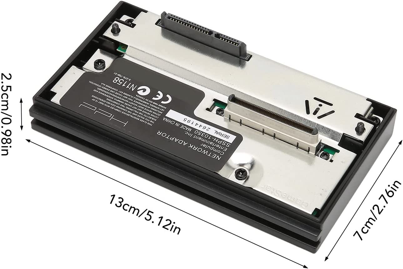 SATA Interface Network Adaptor HDD Hard Disk Adapter for , Support SATA 2.5 and 3.5, with 16MB FMCBV1.966 Memory Card Mcboot image number 4