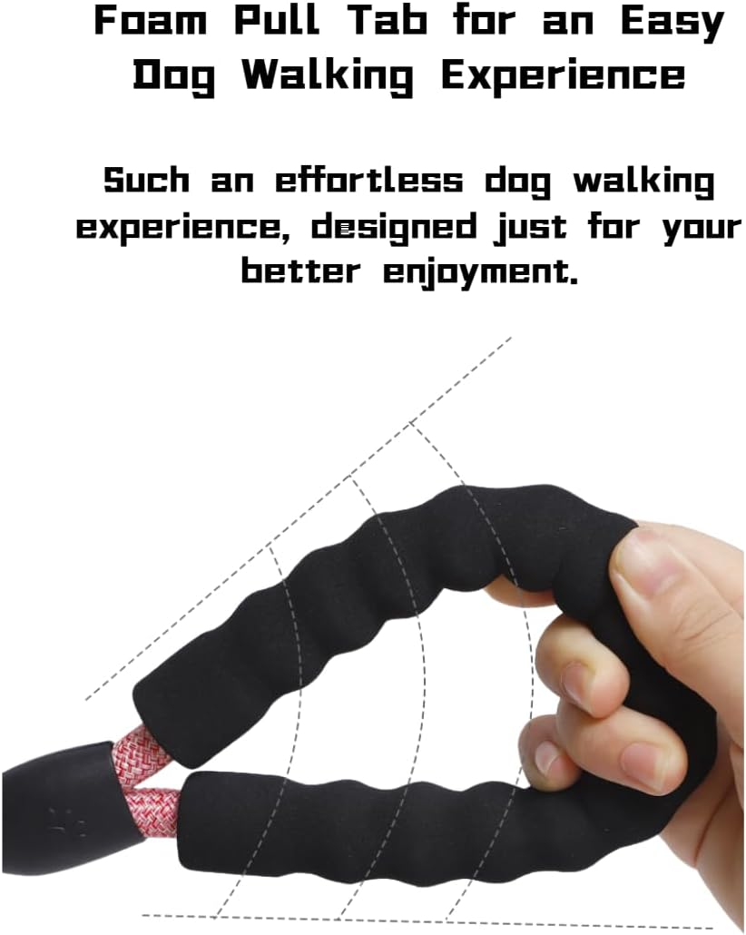 Premium No-Pull Dog Harness & Leash Set - Reflective Adjustable Step-In Vest for Small Medium Large Dogs (Pink, Large) image number 4