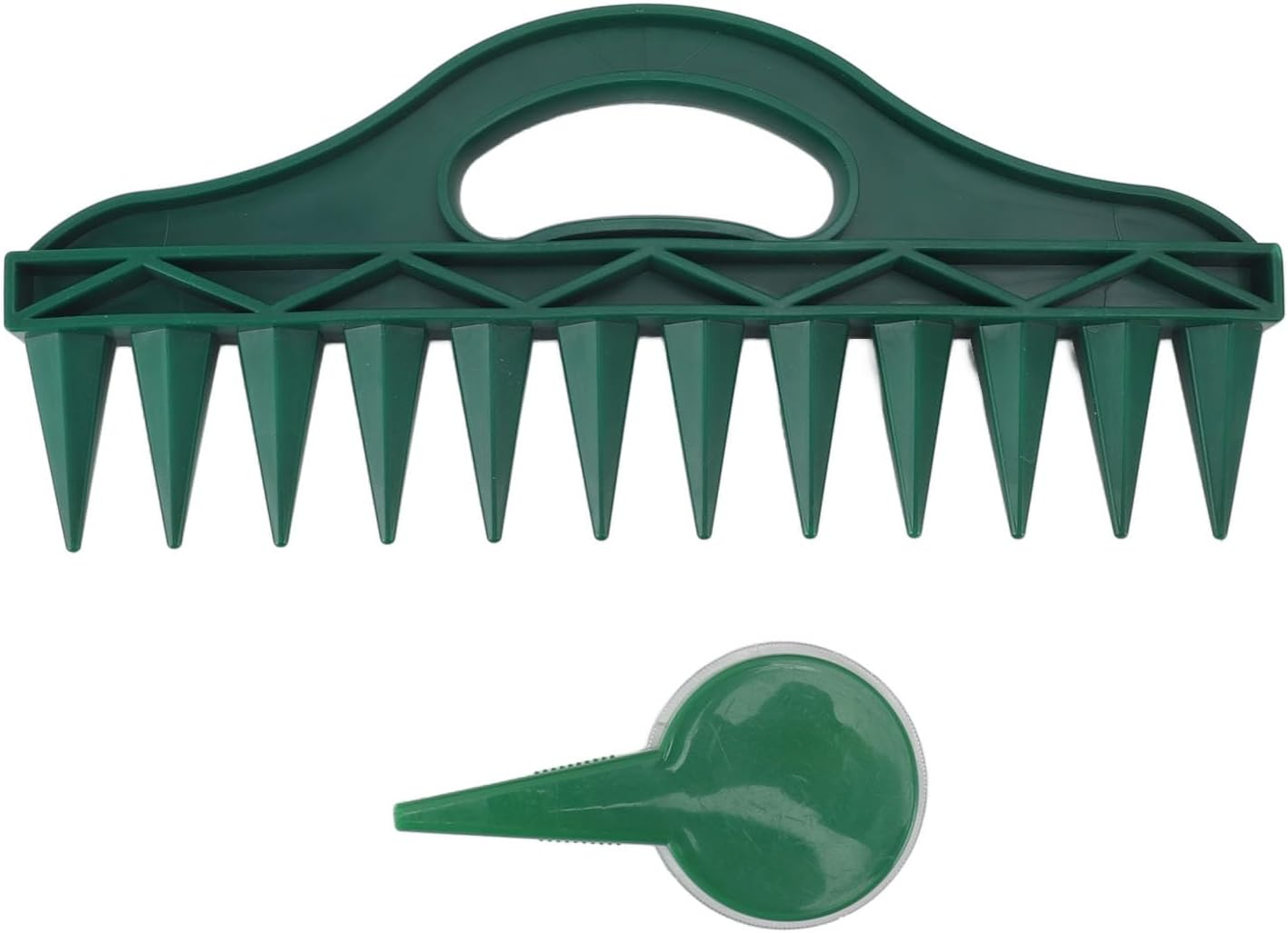 Seed Spacer Tool, Sowing Seeds Dispenser, 12 Holes Seed in Soil Digger Planter, Increase Efficiency Garden Sowing Spacer with Adjustable Seeder Dispenser for Planting Seeds, Garden image number 3