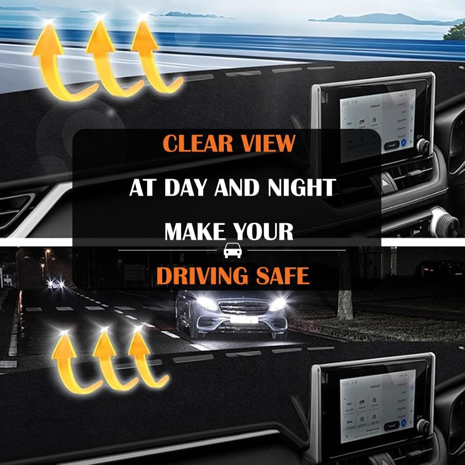 Evervenz Dash Mat for Mazda CX-5 2017 2018 2019 2020 2021 2022 2023 CX 5 CX5 2017-Onward Leather Dashmat011 image number 2