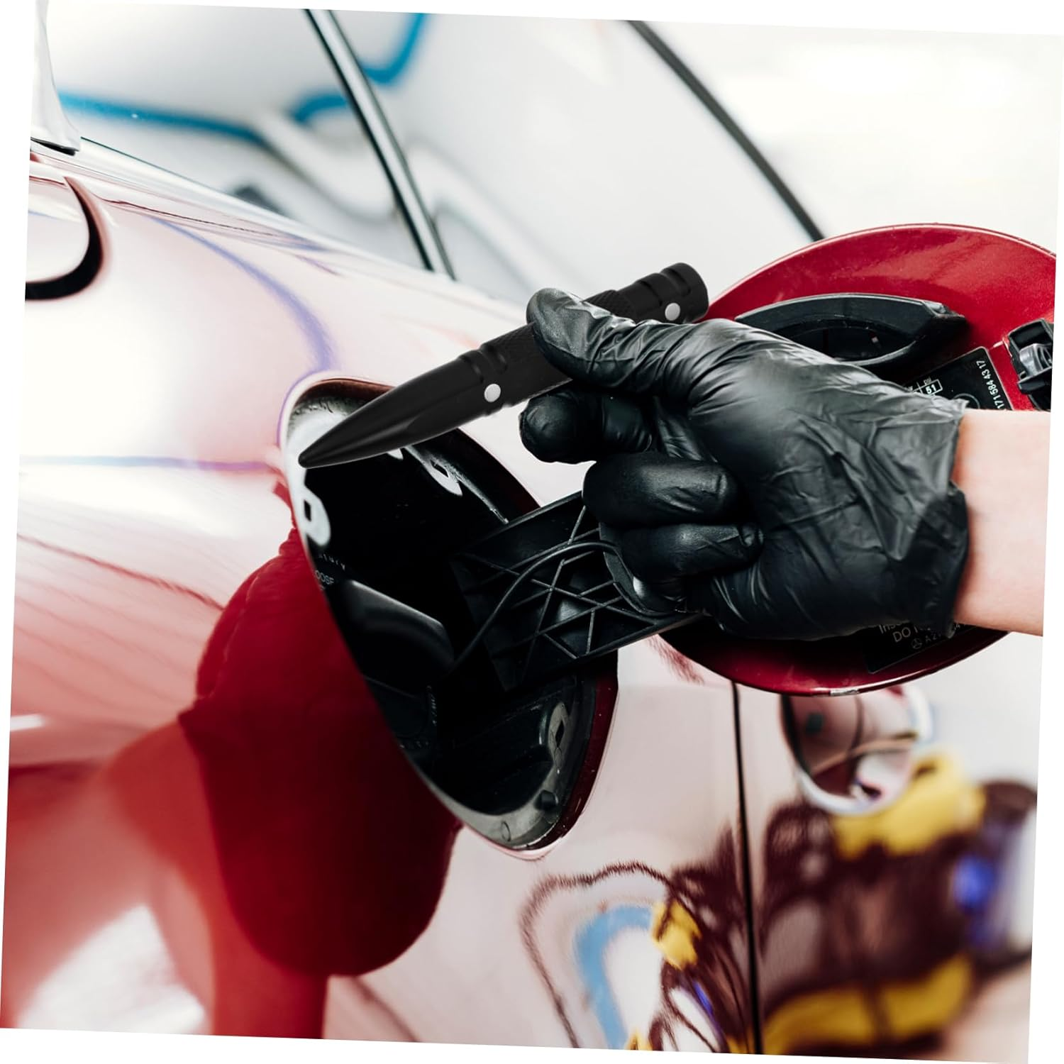 AKOOSY Automotive Dent Repair Tool Leveling Pen for Body Panel Dent Removal Compact Portable Design Easy to Use Hand Tool for Garage Go Fixes image number 1