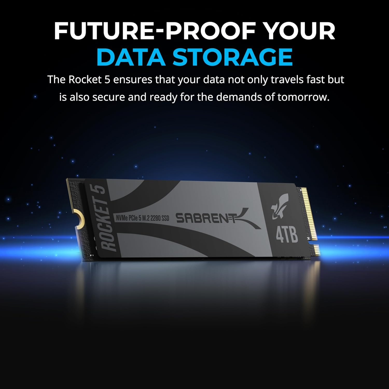 SABRENT Rocket 5 4TB Advanced Performance Internal M.2 Pcie GEN 5 14Gb/S X4 Nvme SSD (SB-RKT5-4TB) image number 2