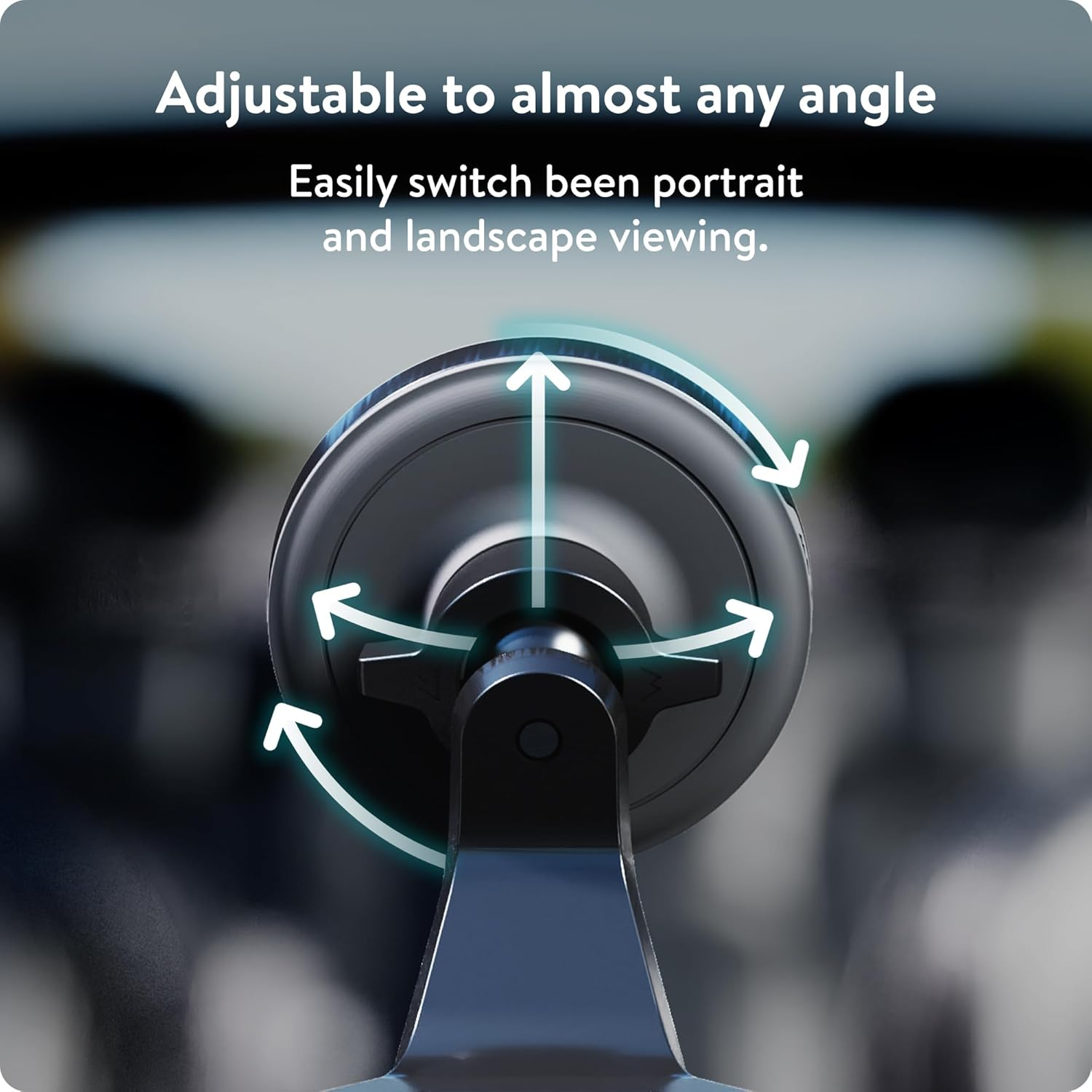 Mous - Magsafe and Pixelsnap Compatible Car Mount Phone Stand - Suction Mount for Iphone 12/13/14/15/16/17 Series with Magsafe Cases image number 6