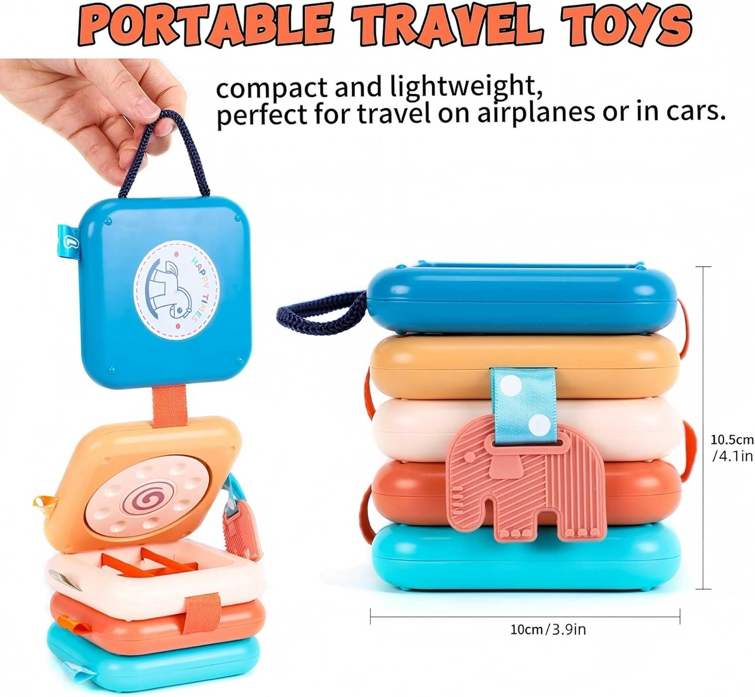 Montessori Busy Board Learning Educational Toys for Kids Toddlers image number 1