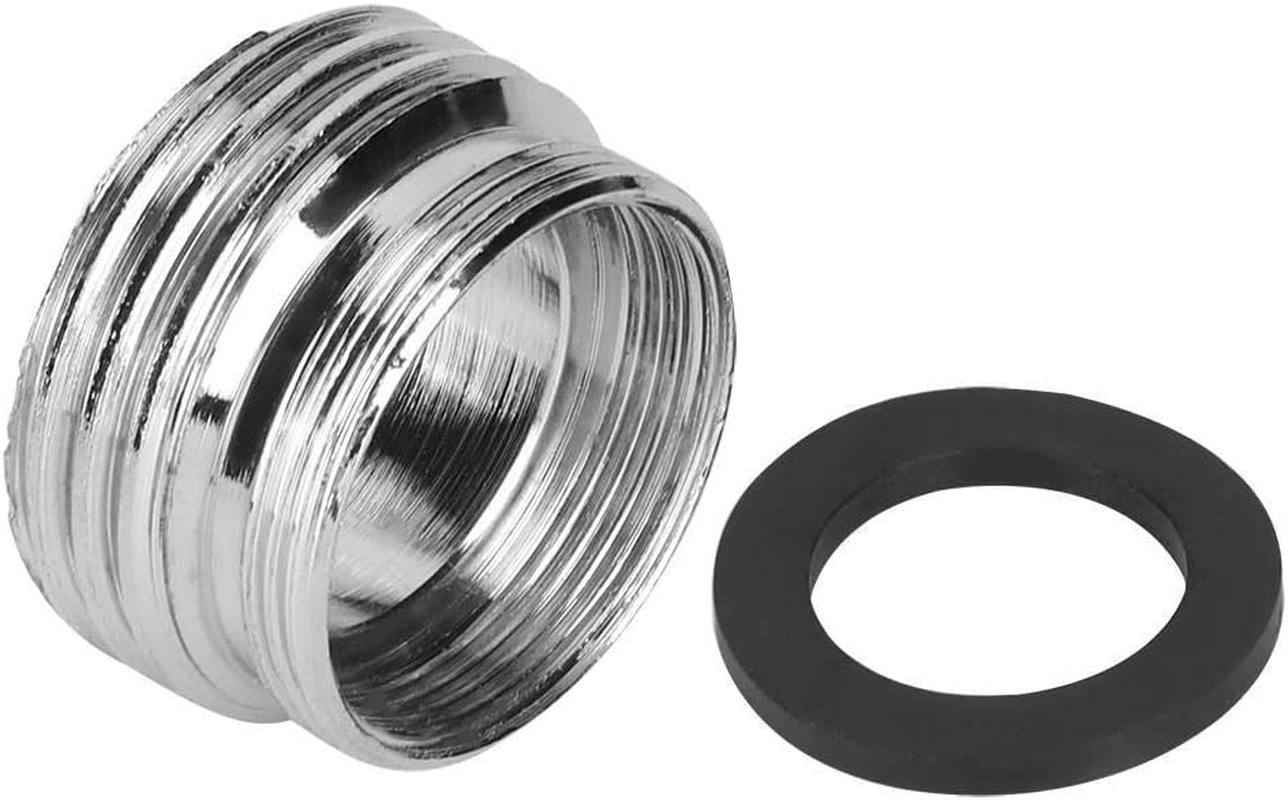 Faucet Adapter Faucet Diverter, Brass Faucet Aerator Adapter Male Female Kitchen Faucet Adapter Converter to Faucet Aerator, Garden Hose, Standard Hose in RV, Apply on Both Removable and Cache Aerator image number 1