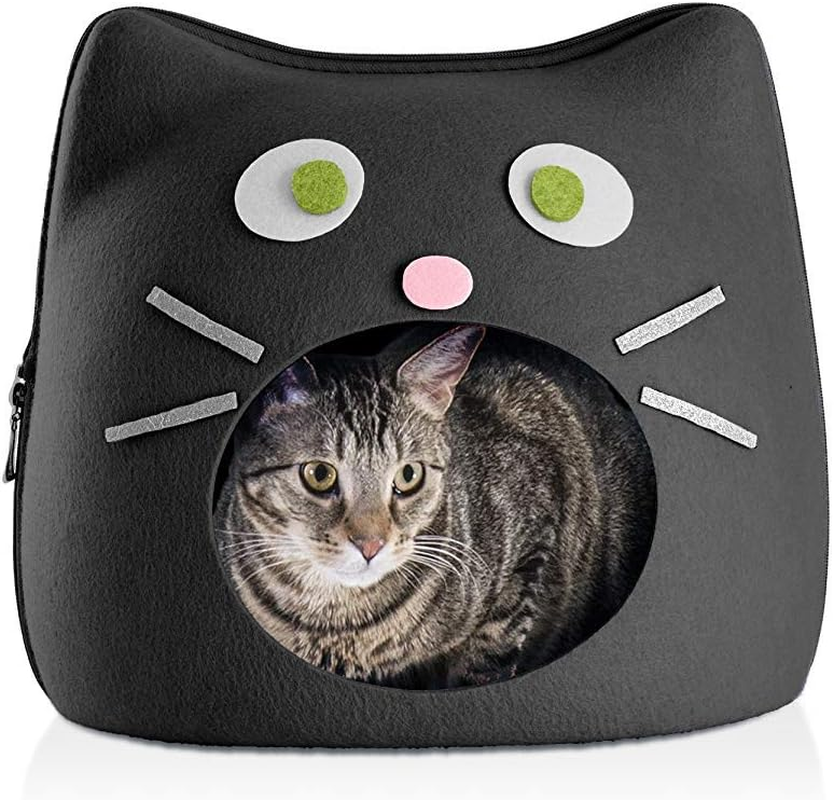 Furhaven Pet House | Footstool Ottoman Pet House for Dogs & Cats, Coconut Brown, Small