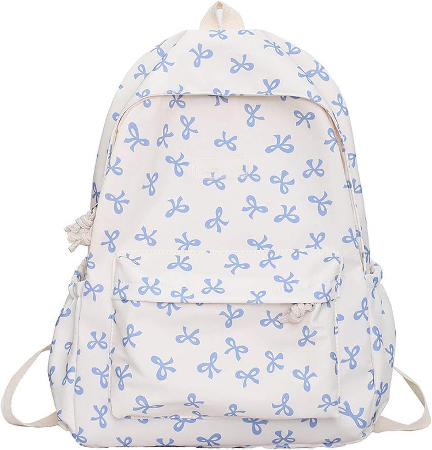 Bow Backpack for Women Girl, Cute Kawaii Aesthetic Travel Daypack, Y2K Preppy Backpack Bag