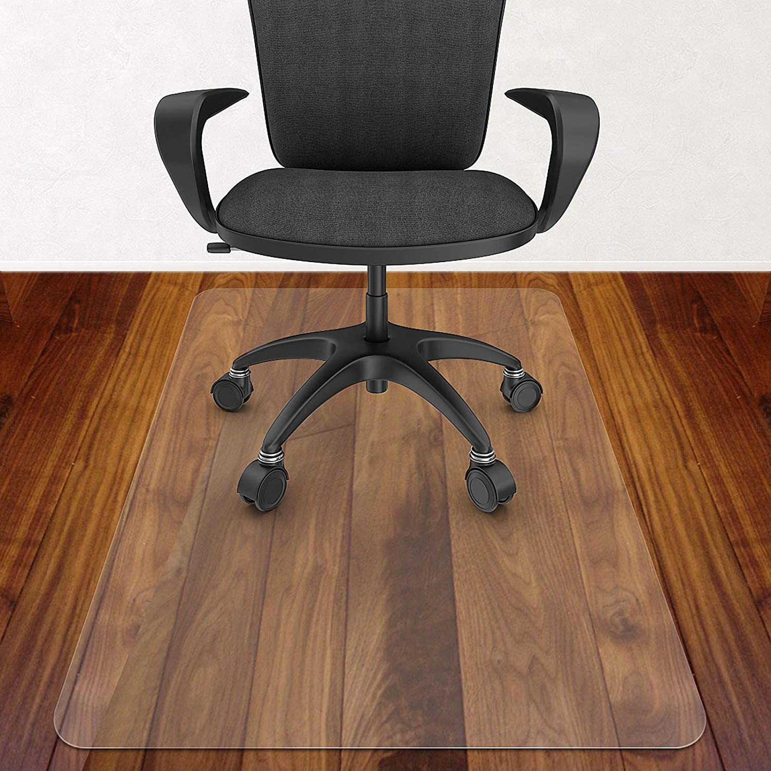 Azadx Home Office Chair Mat, Transparent Hard Floors Protector 30 X 48'' Rectangle image number 5