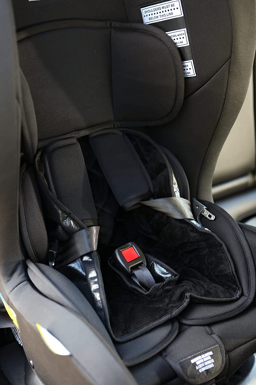 Infasecure Deluxe Piddle Pad, Waterproof Car Seat Protector for Toilet Training, Absorbent Cushion Insert for Rearward and Forward Facing Restraints, Black image number 2