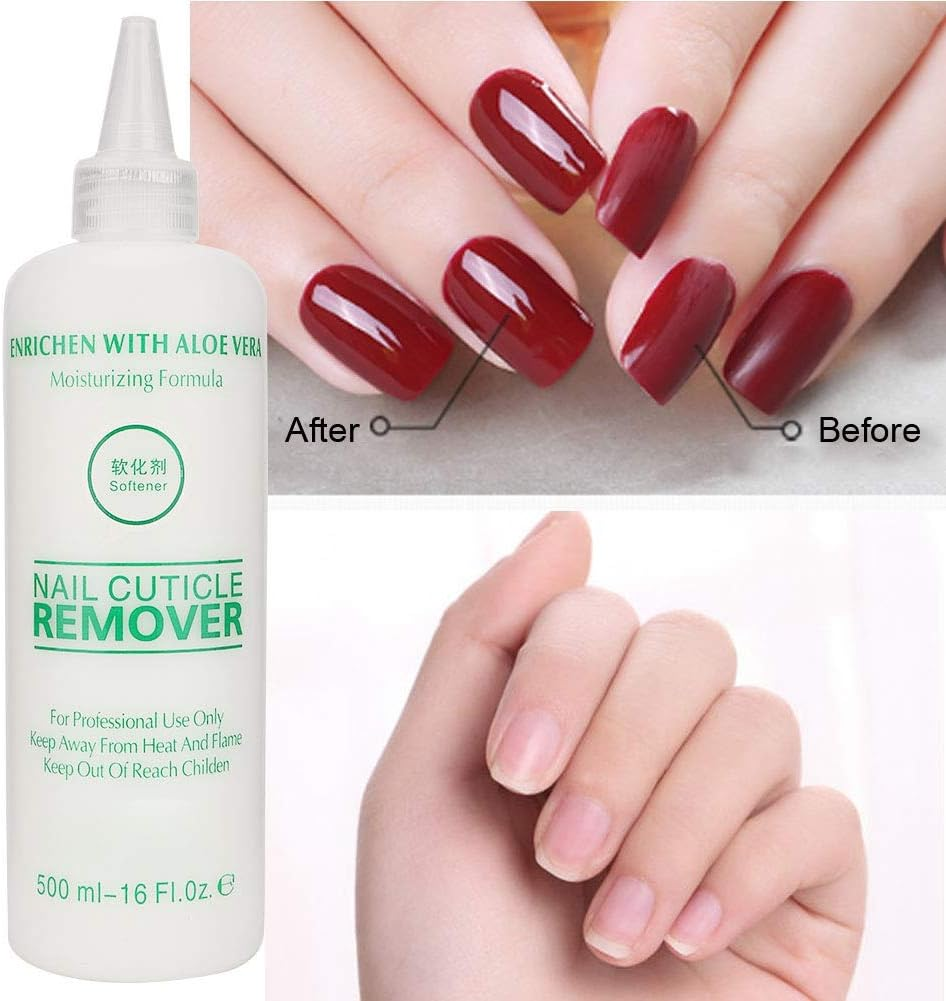 Nail Cuticle Softener, Ail Softener, 500ML for Cracked Heels, Dead Skin & Calluses Removes & Repairs Rough Heels image number 2