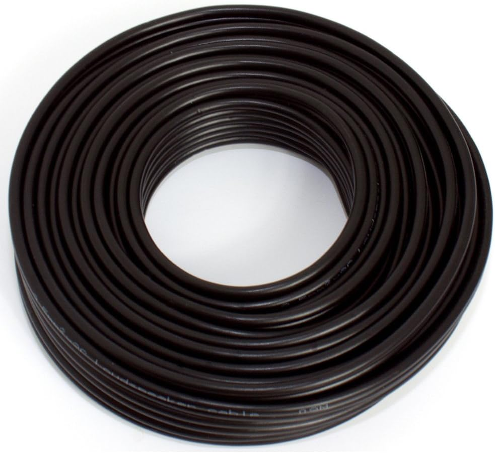 Speaker Cable 2 X 2.50 Mm&sup2; 10 M Black CCA Audio Cable Speaker Cable