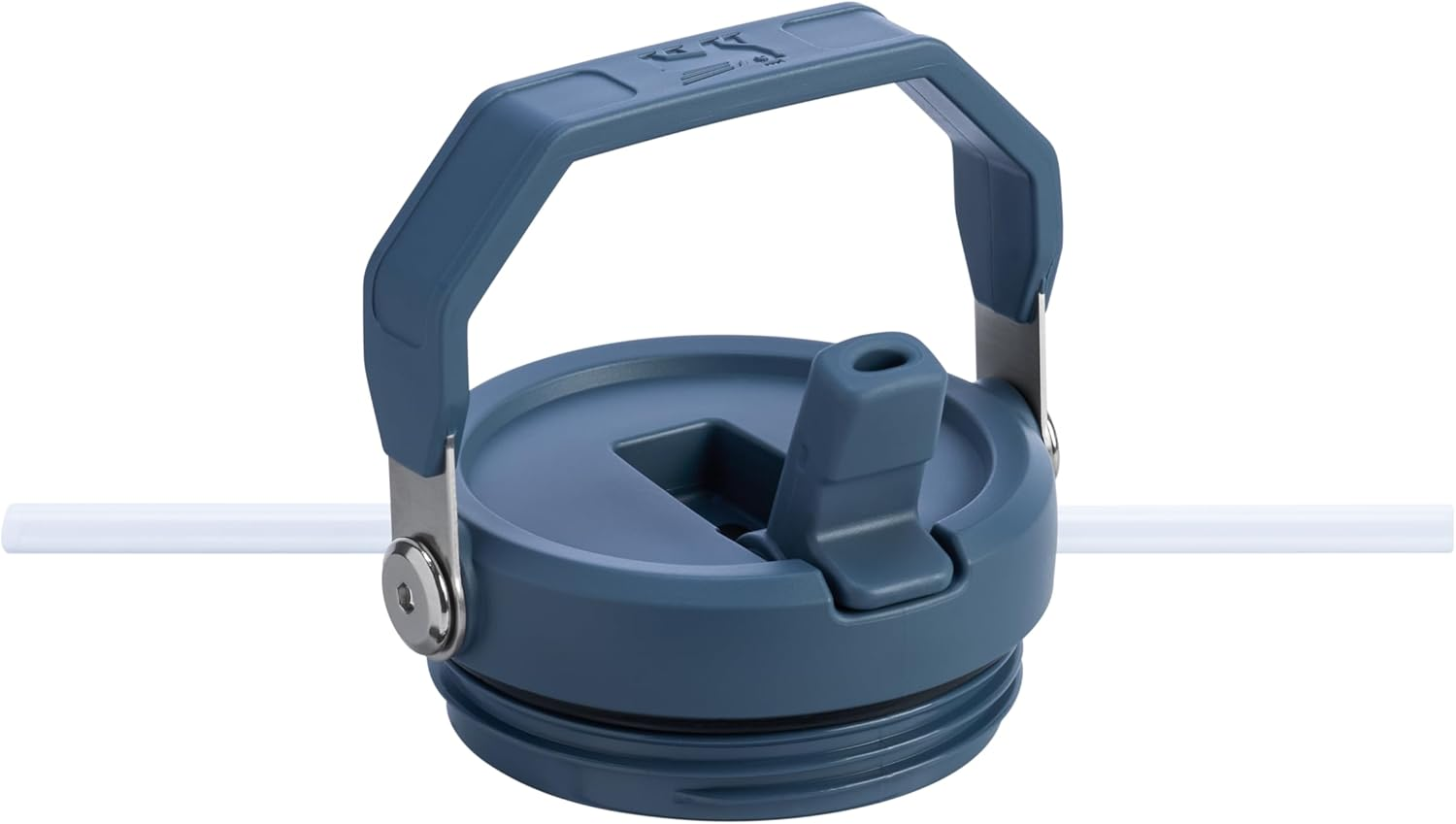 Stanley 1913 Iceflow Flip Straw Tumbler with Handle 30 Oz | Twist on Lid and Flip up Straw | Leak Resistant Water Bottle | Insulated Stainless Steel | Bpa-Free | Seafoam Stripe image number 1