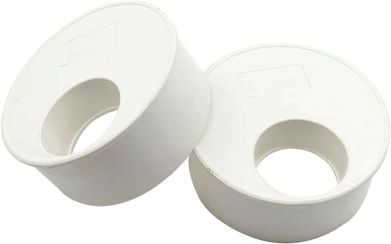 Namvo 2 Piece Soluble Sewer Pipe Reducer 110Mm to 50Mm Push Fit Soluble Welded Connector Drain Pipe Fitting Reducer Connector for Sewer Pipe image number 4