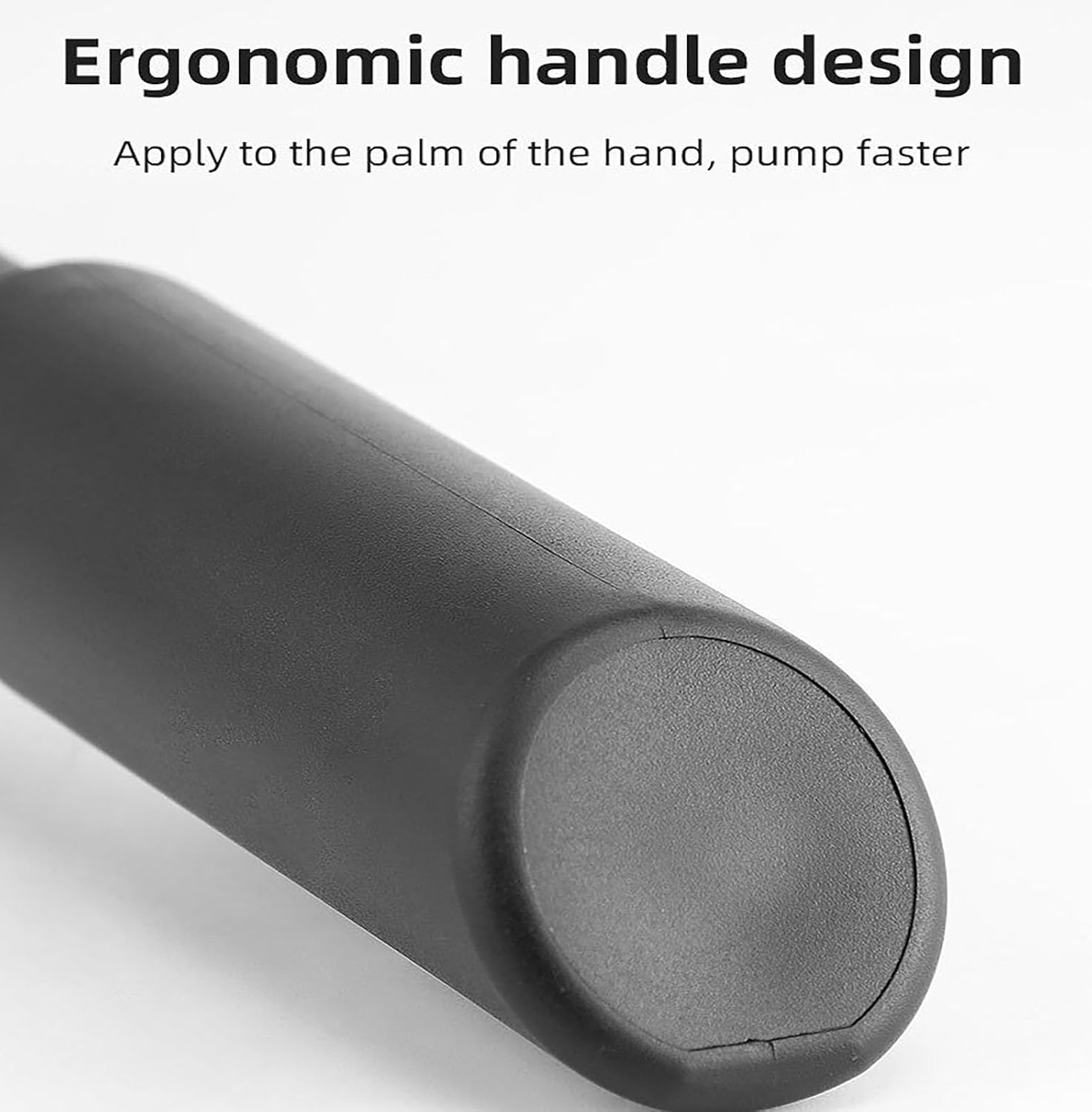 YAKESD Sports Ball Pump with 5 Needles, Portable Hand Pump Ball for Volleyball, Basketball, Football & Soccer Ball, Easy Push & Pull System (Black) image number 2